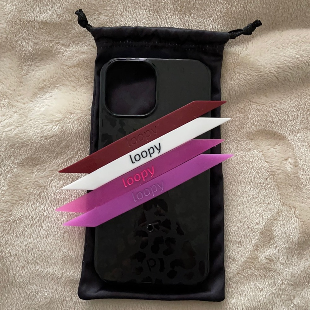 Loopy Midnight Leopard iPhone 12 Pro Max Case